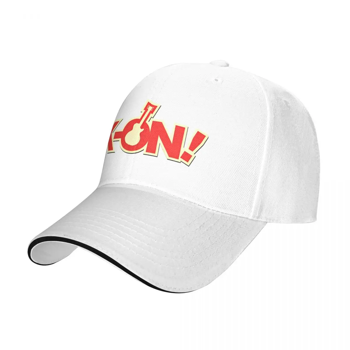 Anime K ON Logo Baseball Caps Casual Comic Sandwich Cap Unisex Adjustable Hats Cap Workouts