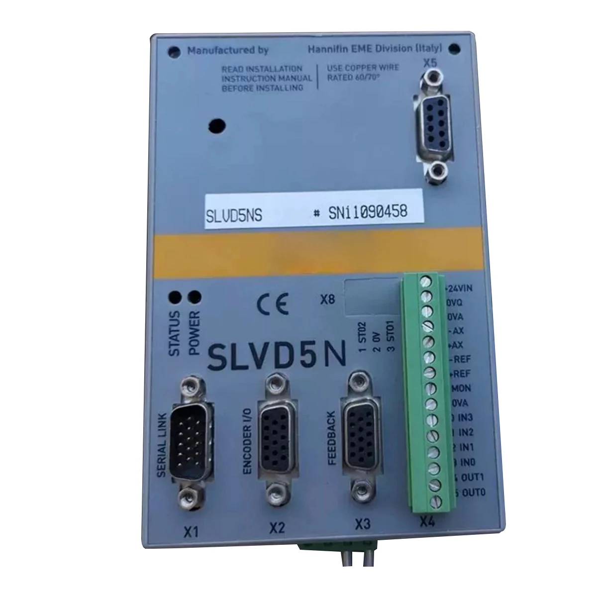 

Par-Ker SLVD Servo Drive Controller
