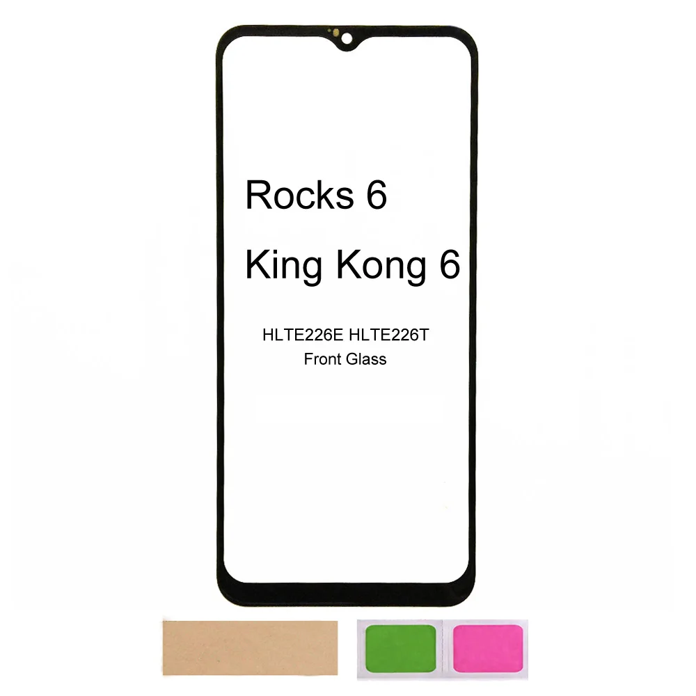 

Touch Screen Panel for Hisense Rocks 6 HLTE226E ,for HISENSE KING KONG 6 HLTE226T,Front Outer Glass Panel,Phone Repair Parts