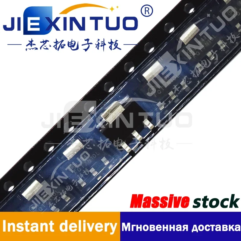 FQT7N10LTF MOSFET N-CH 100V 1.7A SOT223-4 N-Channel 100 V 1.7A (Tc) 2W (Tc) Surface Mount SOT-223-4