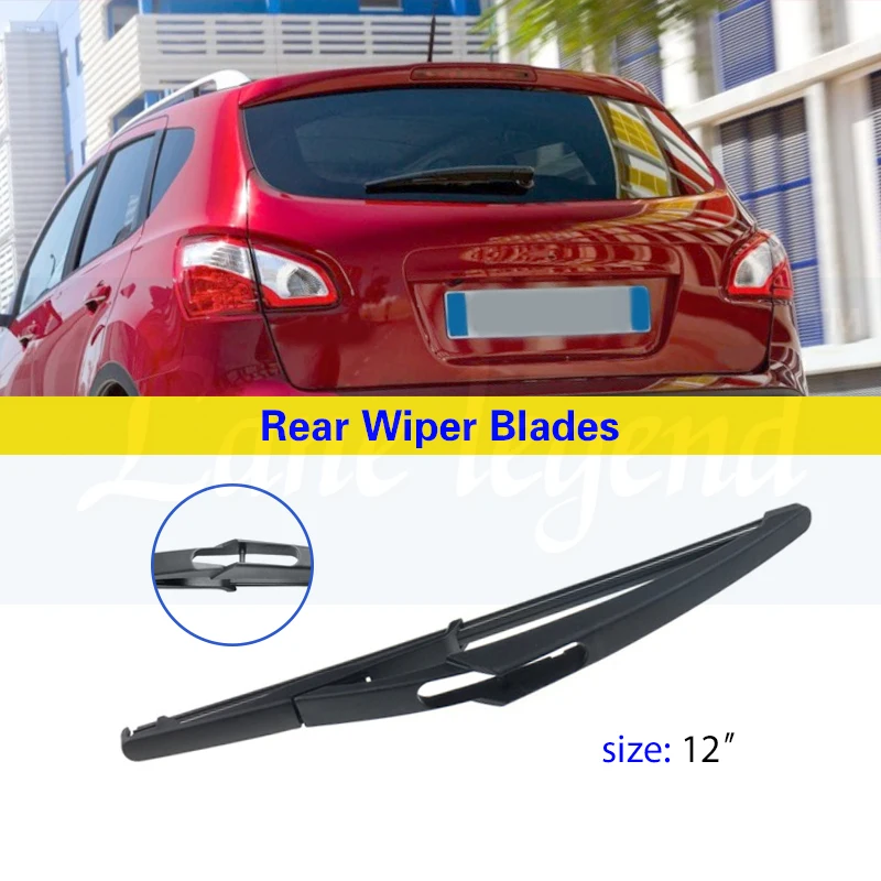 Set Front Rear Wiper Blades For Nissan Qashqai J10 2006-2013 2007 2008 2009 Windshield Windscreen Front Rear Window 24\