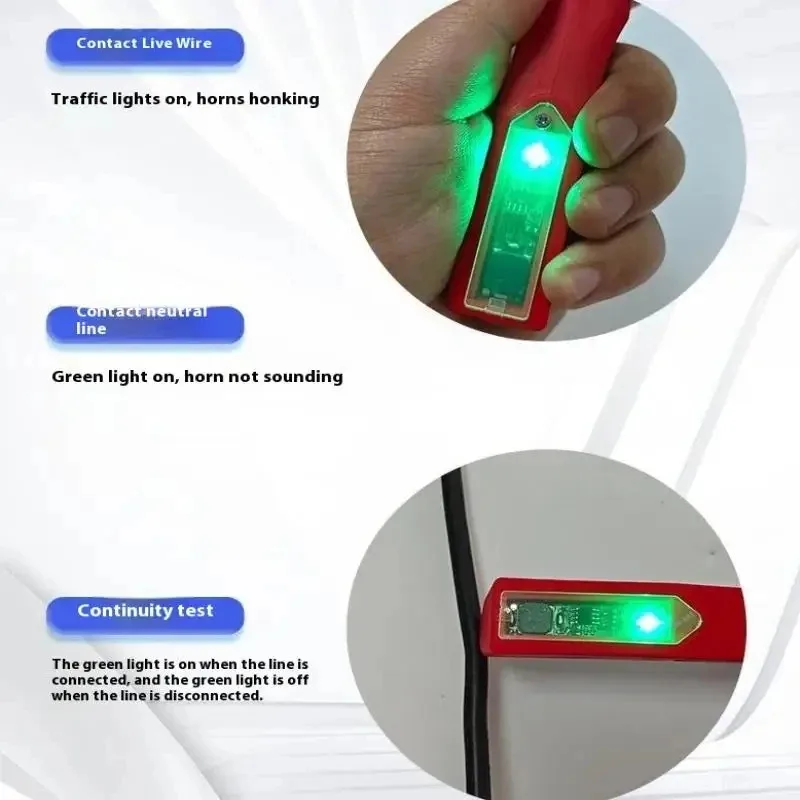 9-in-1 Foldable Wire Stripper Multitool Electrician Pliers with Electricity Measurement Function Cable Cutting And Crimping Tool