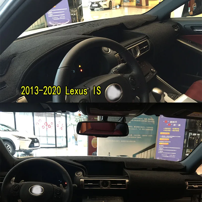 For 2013-2020 Lexus IS RC III 300 350 Accessories Dashboard Cover Instrument Panel Dash Mat Dashmat Protective Pad