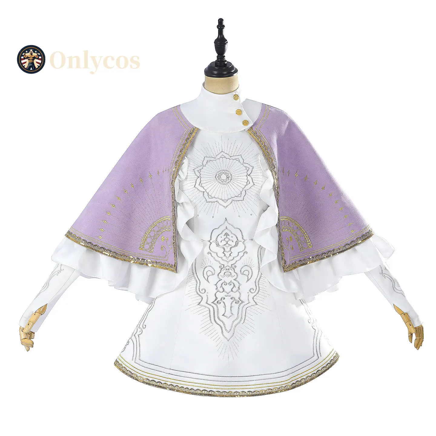 Street Fighter 6 Ingrid Cosplay Costume Lovely Uniform Dress Hat Halloween Party Role Play Outfit Women Onlycos view 5