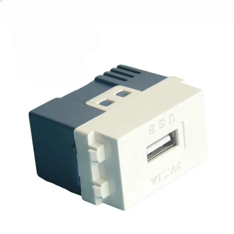 5v2.1a, 1Ausb Adapter Mobiele Telefoon Oplader Stopcontact Bijpassende Smartphone Voeding Met Haak Paneel Module