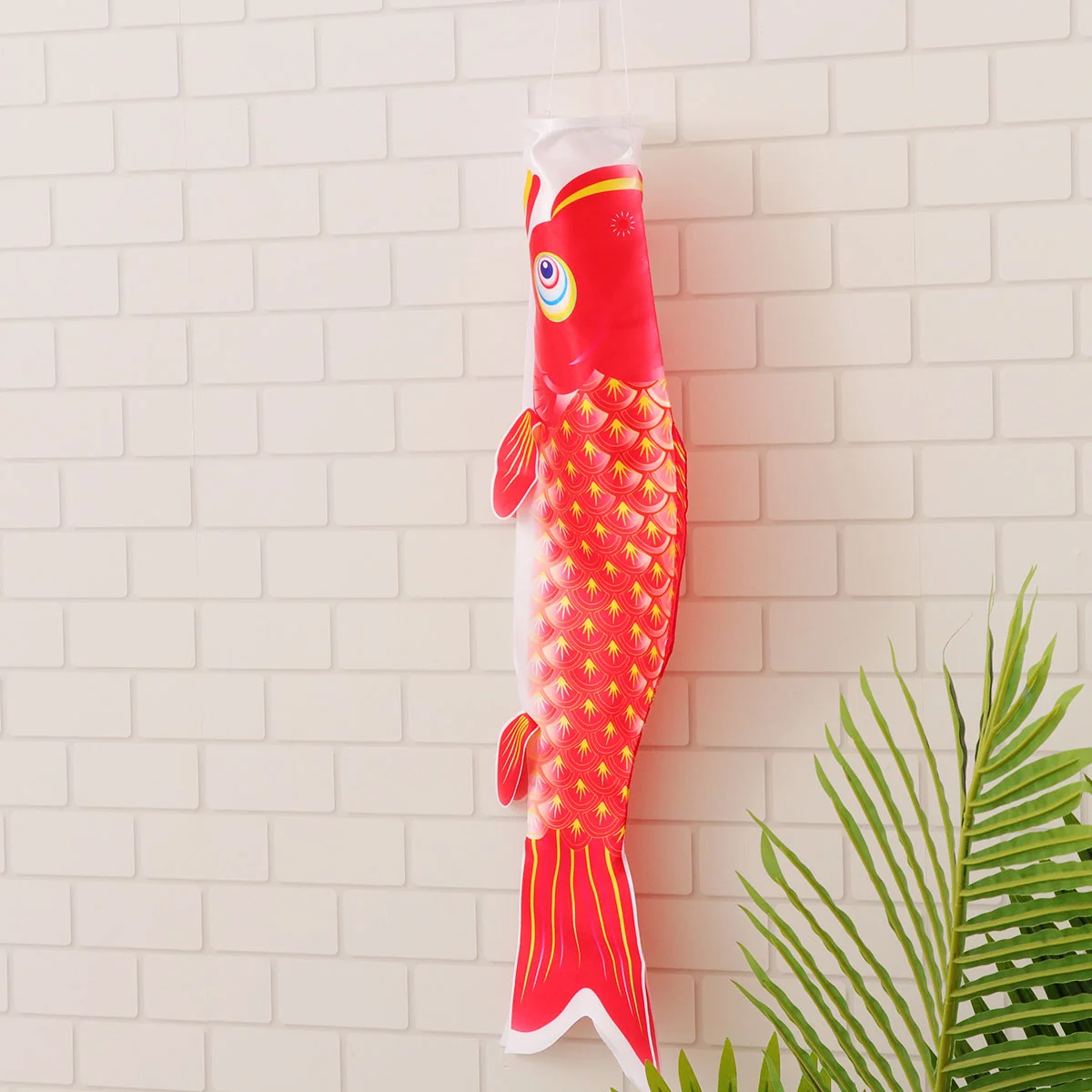 Hanging Outdoor Decor Japanese Carp Swordfish Streamer Flag Dragon Boat Festival Banner Red Decoration