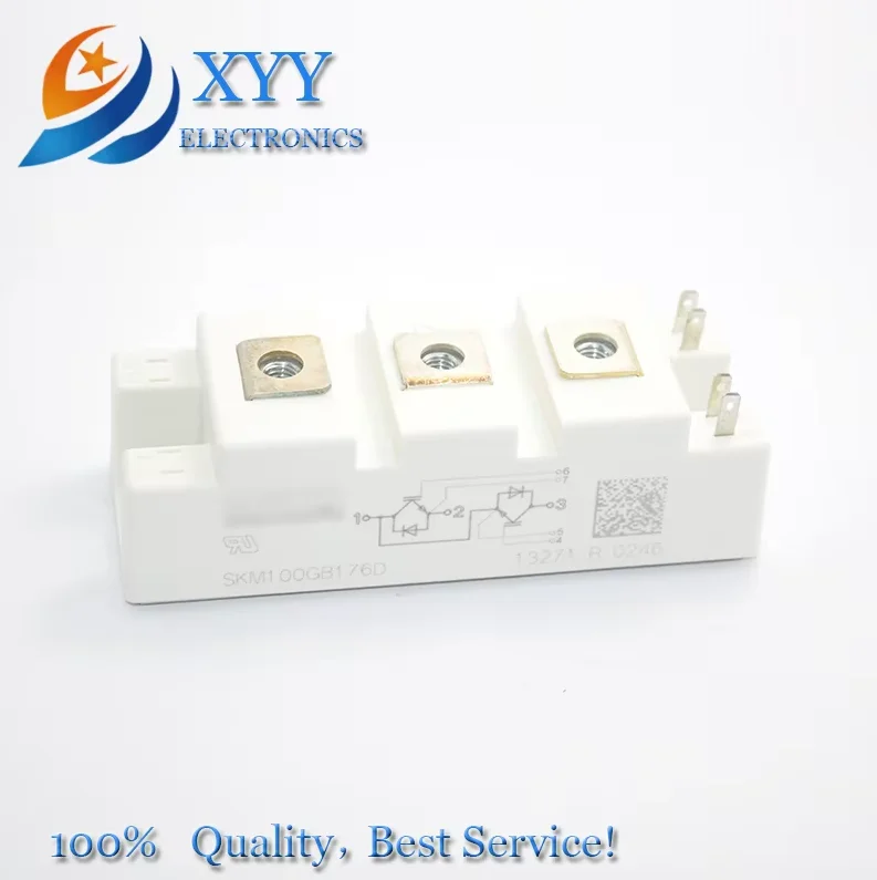 Módulo IGBT SKM100GB176D, 100A-1700V, em estoque, novo
