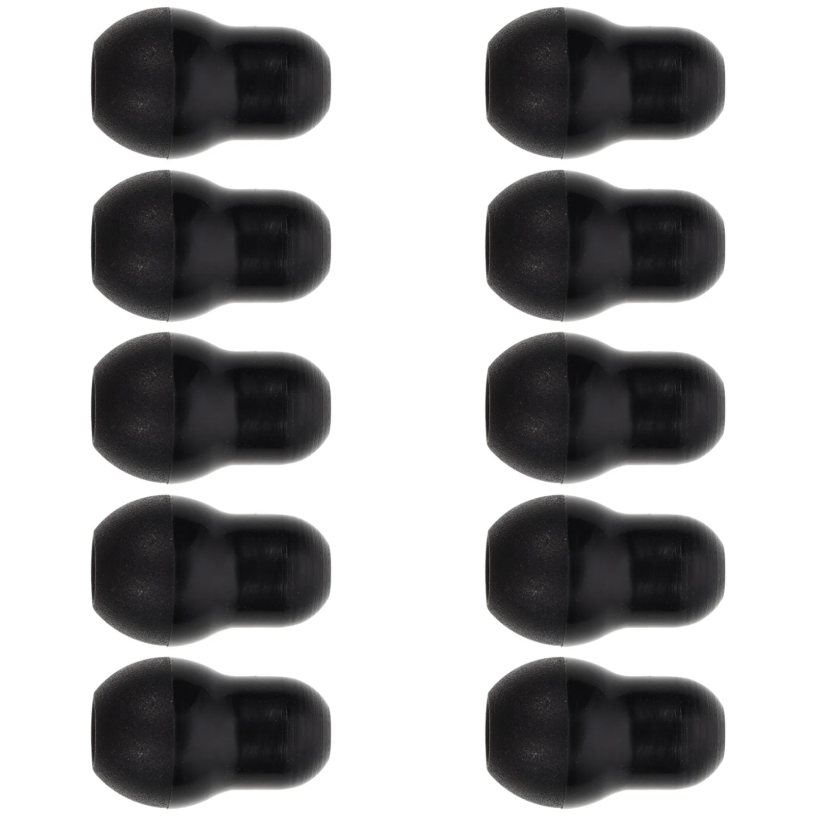 

10 Pieces for Earbuds Accessories Stethoscope Gourd Shape Replacement Noise Cancelling Plugs