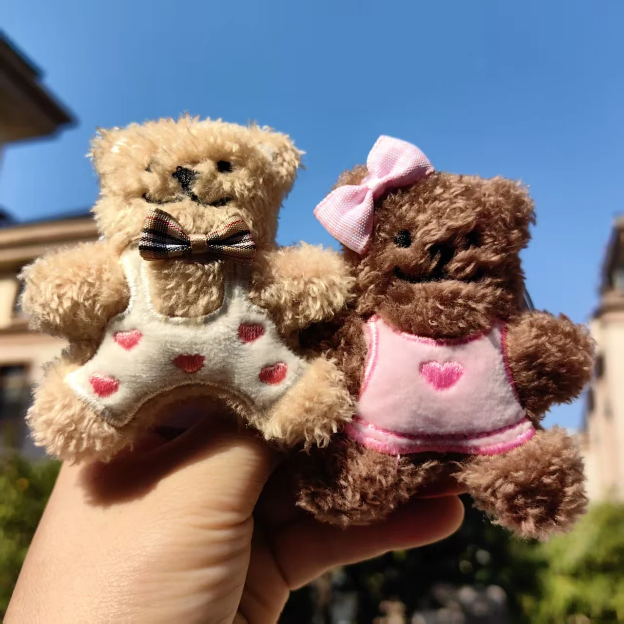 

Магнитный держатель с плюшевым медведем из мультфильма, подарки для пары, универсальный Smart Tok для iPhone, Samsung, складной кронштейн для Magsafe