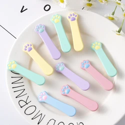 1/3Pcs/Set New Solid Cat Paw Hair Clips For Baby Girls Cute Bows Hairpin Barrettes Sweet Hairgrip Headwear Kids Hair Accessories