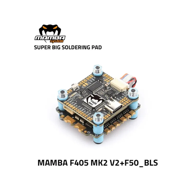 Diatone MAMBA F405 MK2 V2 Flight Controller F40MK2 / F50 BLS ESC Stack/Flytower 30MM/M3 Supports O3 HD VTX For FPV Racing Drone