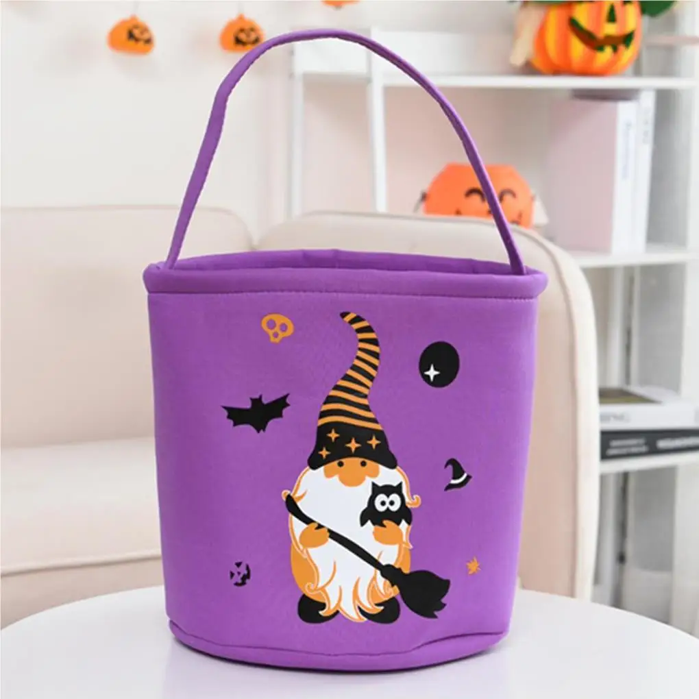 Reusable Halloween Candy Bag Large Capacity Halloween Accessories Comfortable To Carry Ornament No.5
