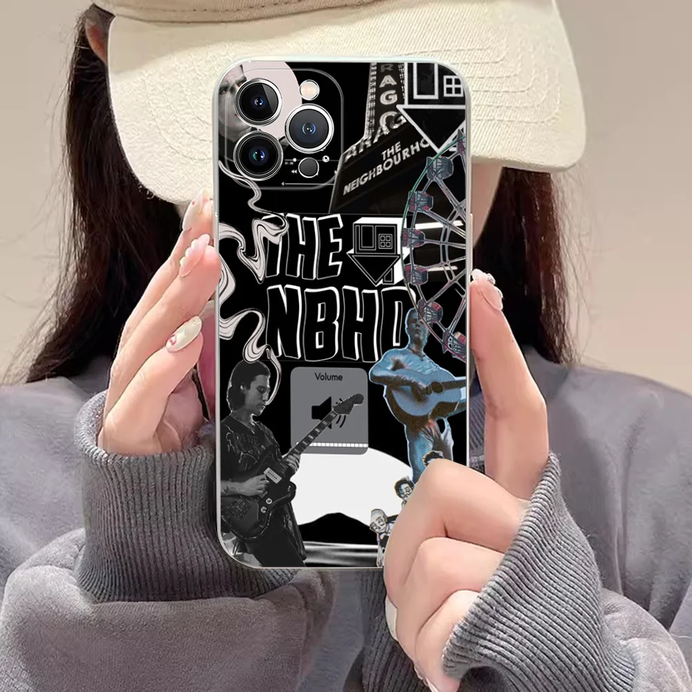 T-The N-Neighbourhood Phone Case Silicone Soft for iphone 15 14 13 12 11 Pro Mini XS MAX 8 7 6 Plus X XS XR Cover