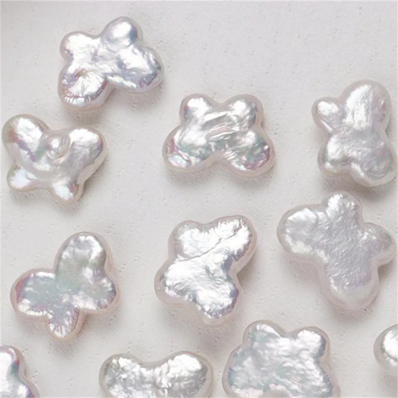 

Natural Baroque Pearls Beads Butterfly Loose Fresh water Pearl for DIY Charms Earring Bracelet Pendant Hairclip Jewelry Making