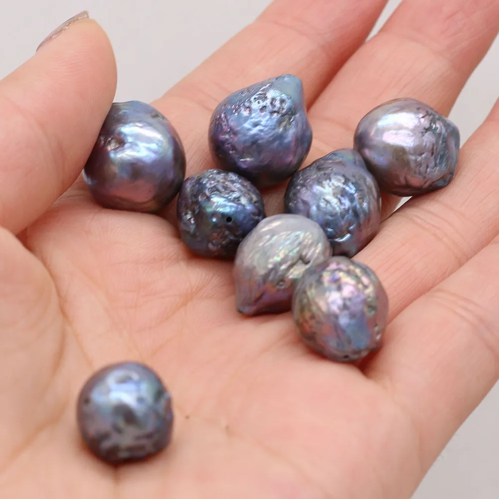 1 PCS Natural Irregular Baroque Pearl Peanut/Cross Shaped Beads DIY Jewelry Making Necklace Earrings Bracelet Accessories Gift