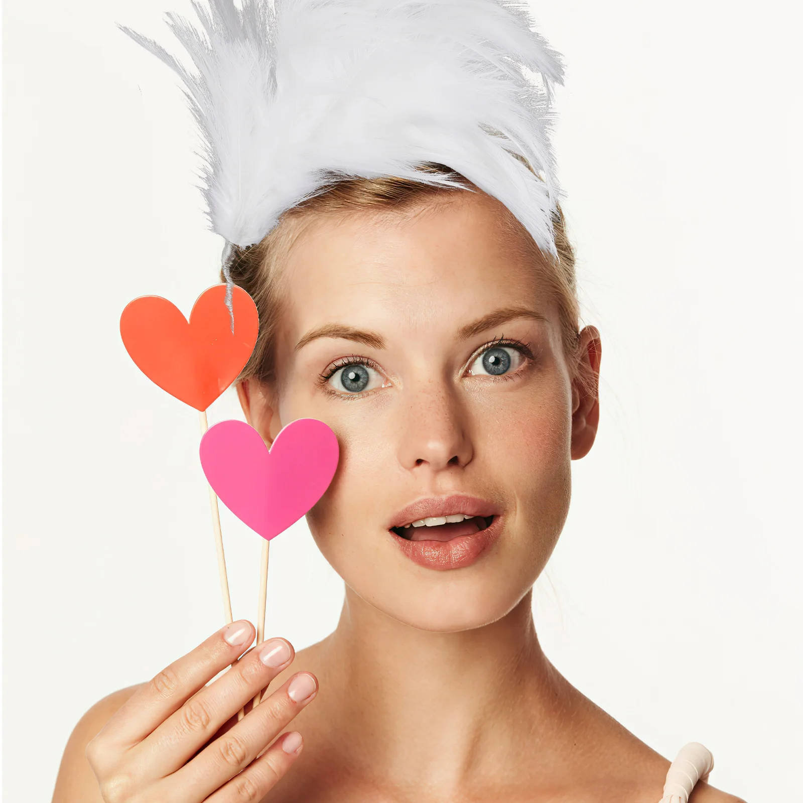 

Headpiece Women White Wedding Headwear Lightweight Comfortable Headband One Size Fits All Prom Party Gift Hair