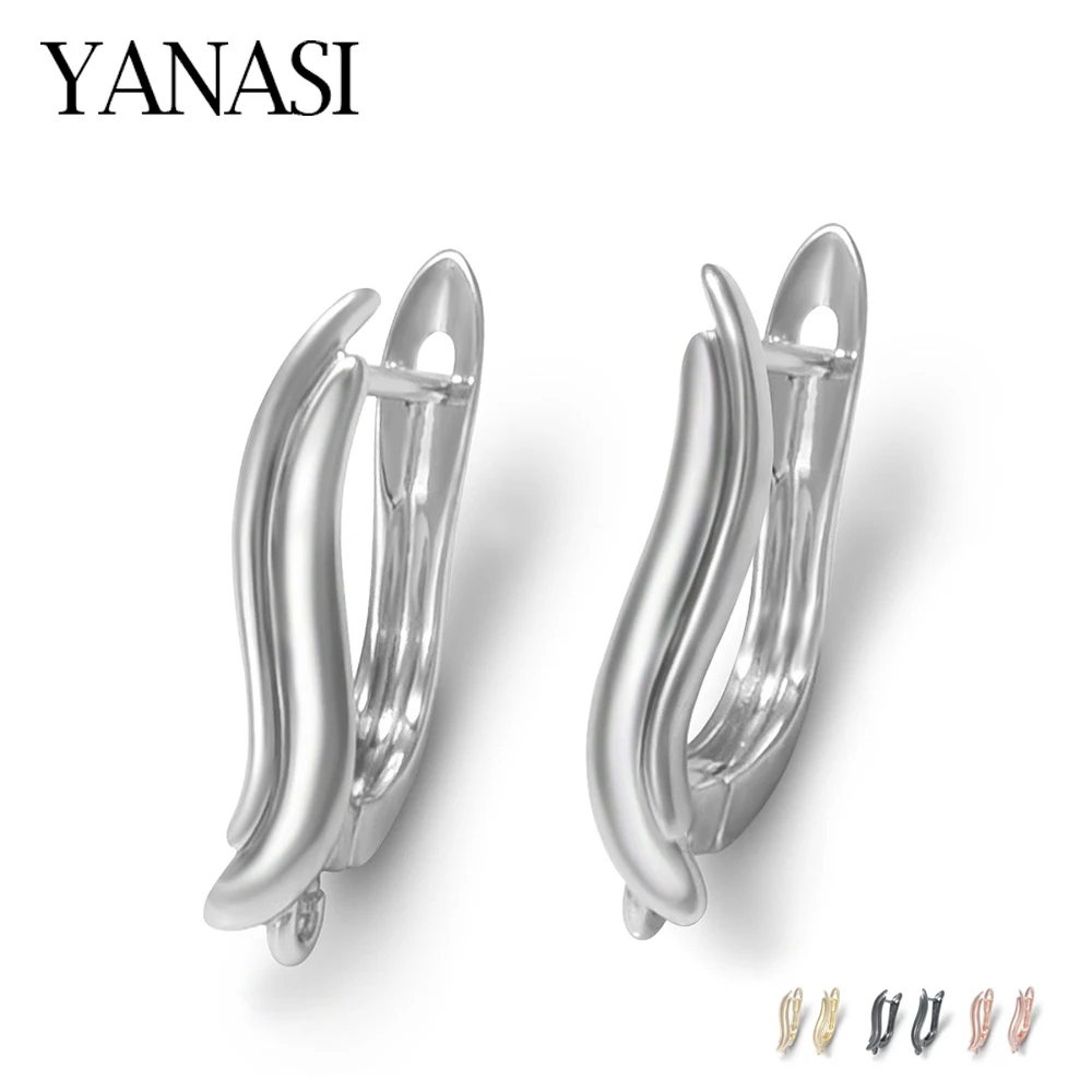 DIY Material básico Schwenzy 14k oro/plata Color sujetadores Earwire pendientes ganchos accesorios para la moda mujer fabricación de pendientes