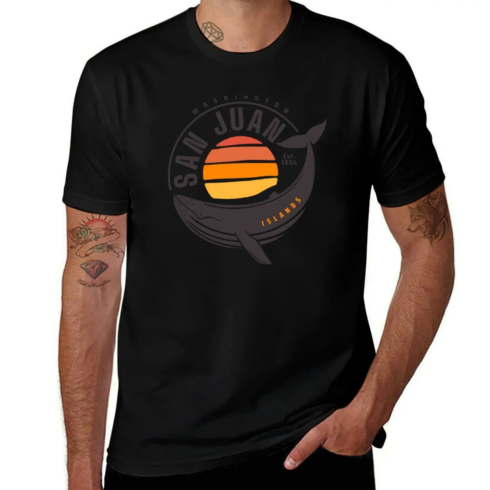 

San Juan Islands T-Shirt new gifts and t-shirts funny shirt cotton cute clothes summer tops t shirts for men cotton