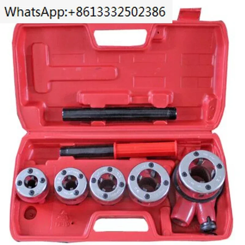 High Quality Hand held pipe threading machine manual pipe threader HT62-4