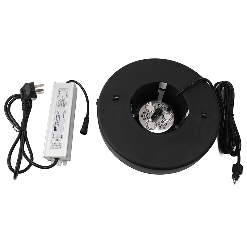 

12 LED Lamp Atomizer Aquarium Fish Tank Mist Maker Incubator Humidifier Indoor Rockery Landscaping Atomizer