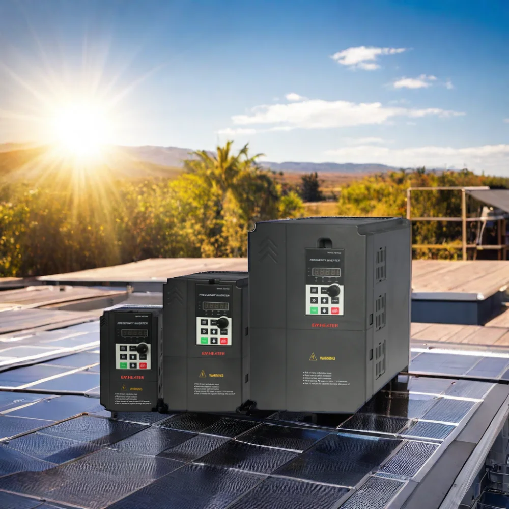 5.5KW Solar Water Pump VFD System Adjustable Voltage Frequency Motor Control Inverter Equipment