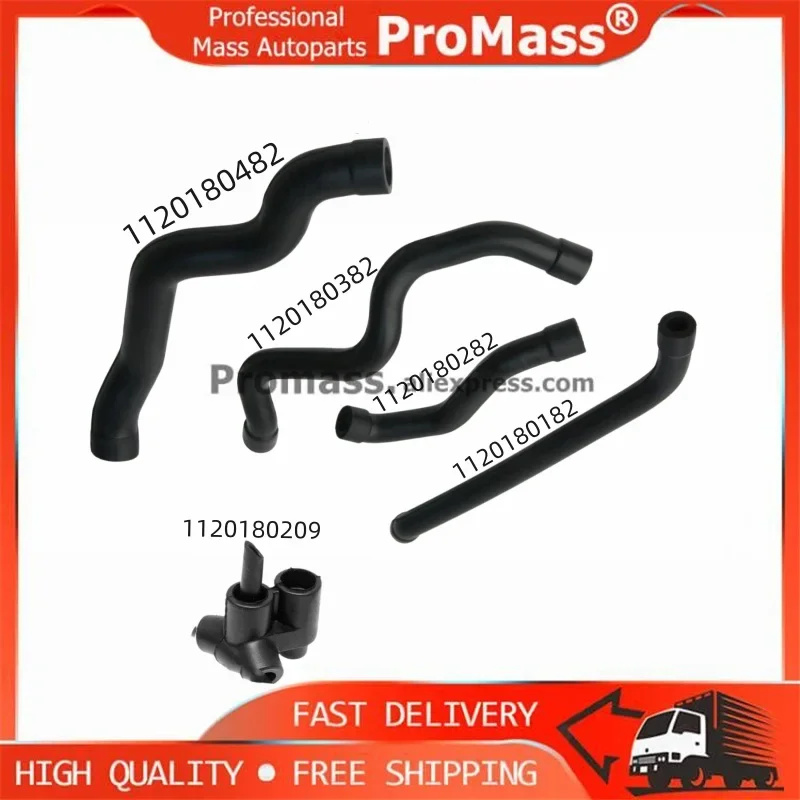 1120180382 1120180482 1120180282 1120180182 Crankcase Ventalation Air Intake Breather Hose For Mercedes-Benz W202 W210 W463 W163