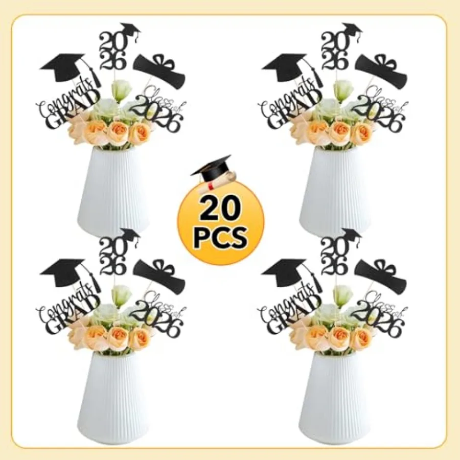Graduation Decorations 2026, 2 – обзор и цена Centerpiece Stick