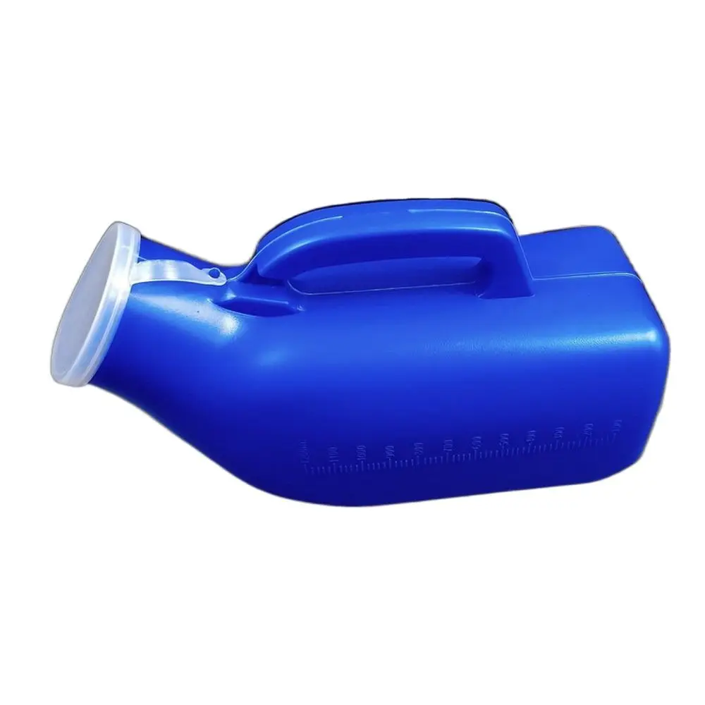 Large-capacity Urinary Bottle Old Man Helper Urinal Storage Car Mobile Toilet Plastic 1200ml Urinal Toilet Aid Journey Travel