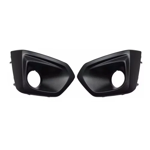 Imagen 2 del producto Para Subaru Impreza 2012-2014 estilo de coche cubierta antiniebla delantera rejilla de parachoques antiniebla marco de lámpara antiniebla cubierta de lámpara antiniebla de parachoques delantero