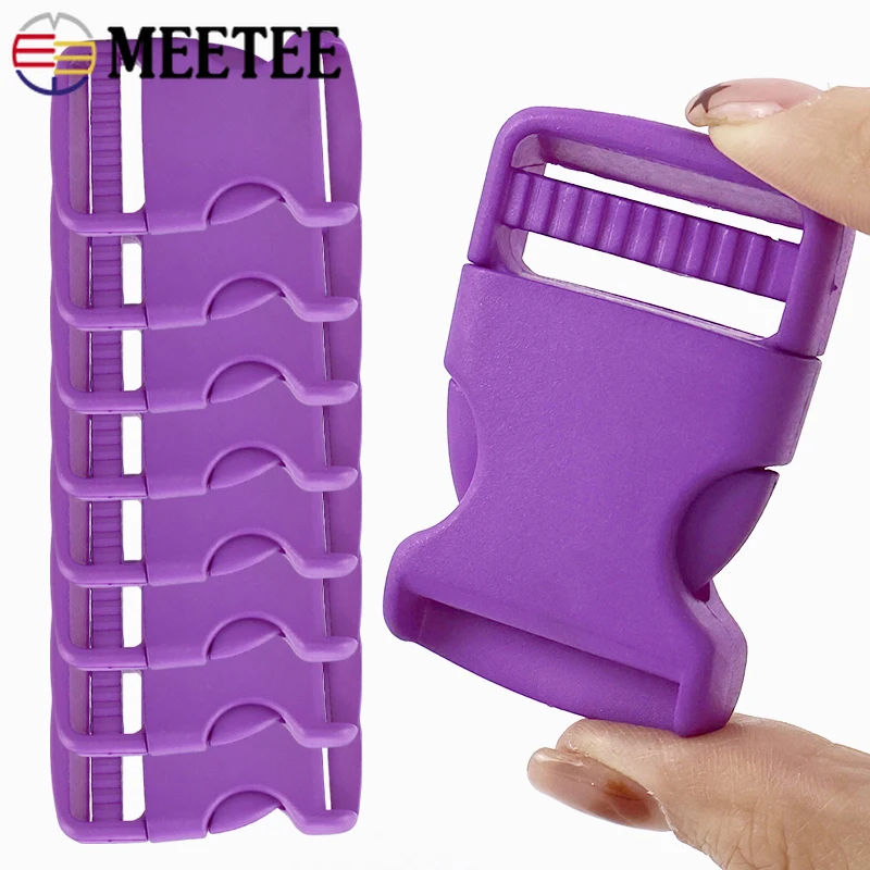 

5/10Pcs 15-30mm Colorful Plastic Side Release Buckle for Backpack Strap Dog Collar Belt Quick Closure Clasp DIY Sewing Accessory