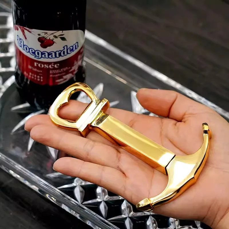 

Retro Brass 2-in-1 Bottle Opener Wine Openers Bar Kitchen Tool & Vintage Home Decor Craft Gift