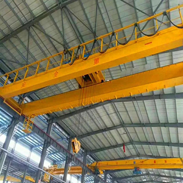 Construction Electric Hoist Single Double Girder Bridge Overhead Crane 5 10 tons 20 ton 25 ton 35ton 50 Tonnes Heavy Duty Cranes