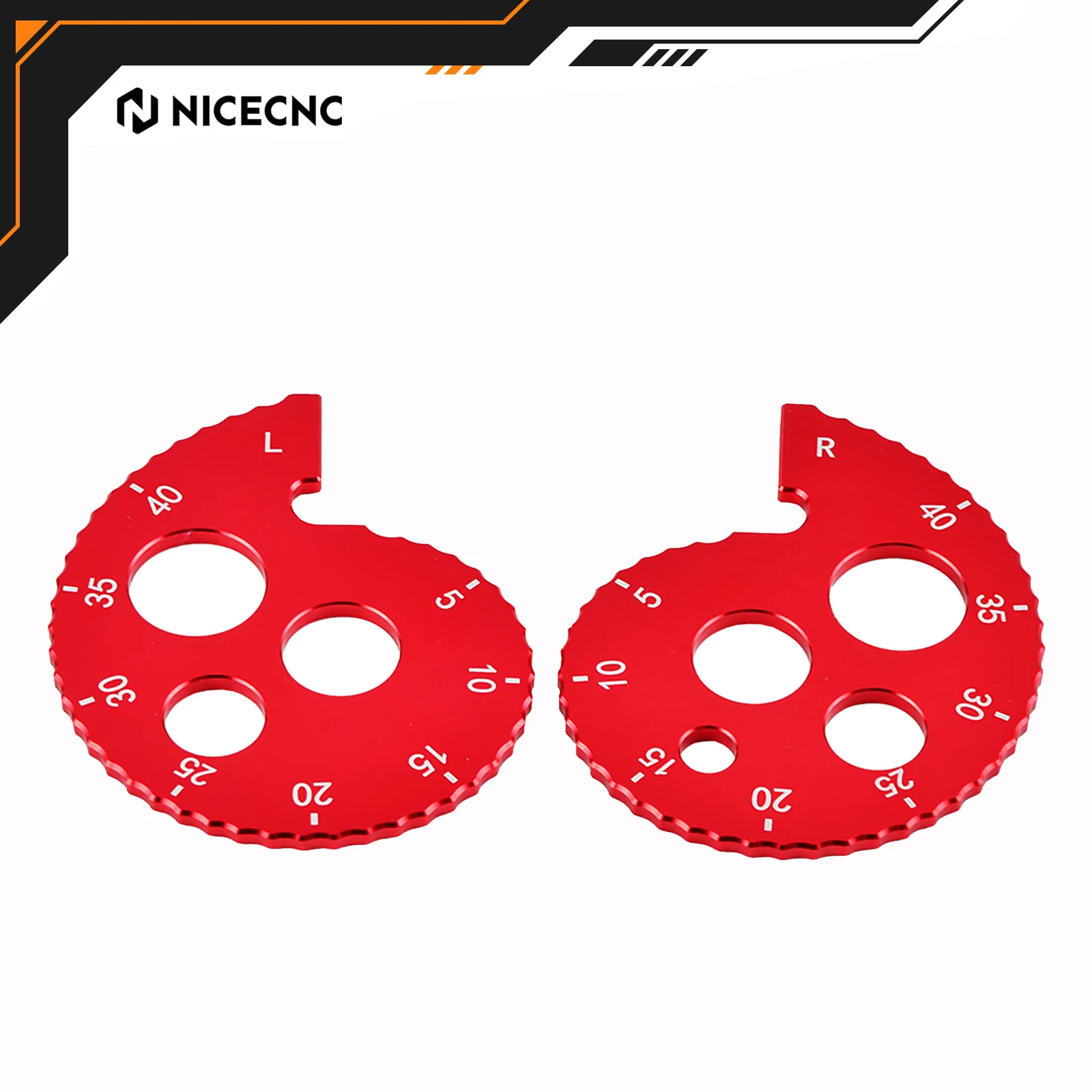 

NICECNC Fonda XR600R 1988-2000 CRF150F CRF230F 2003-2017 XR400R CRF230L CRF250F XR 250R 250L Sprocket Chain Adjuster Cover Guide