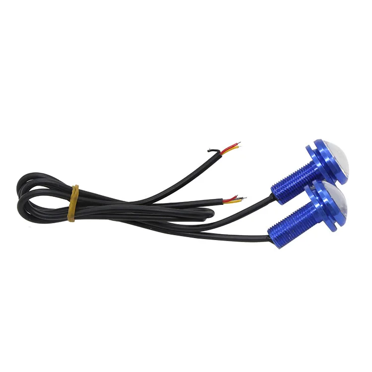 Motorcycle Retrofit Led Flash Hawkeye Light Modeling DRL Daytime Running Light Spare Reversing Bulb DC12V