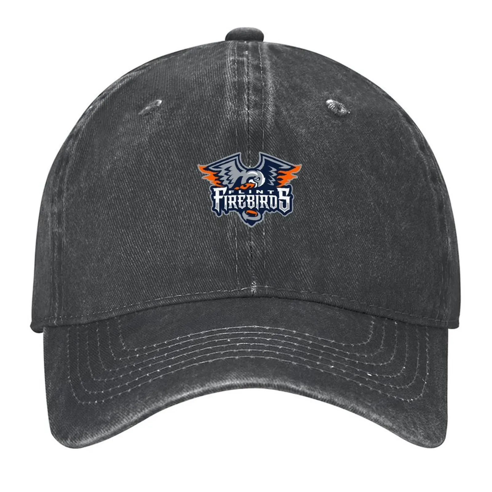 

Flint Firebirds Hockey Classic T-Shirt Baseball Cap Bobble Hat funny hat Hat Beach Thermal Visor Men Caps Women's