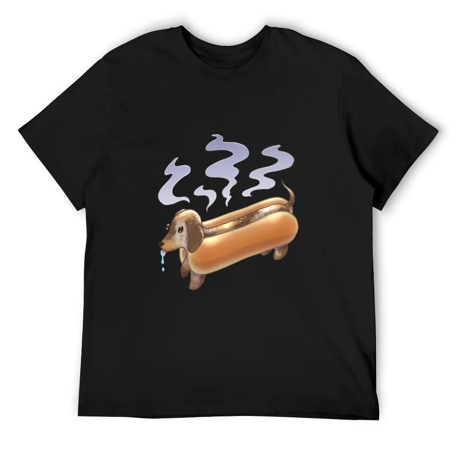 Hot Dog T-Shirt essential t shirt basketball graphic tees mens t shirts top quality