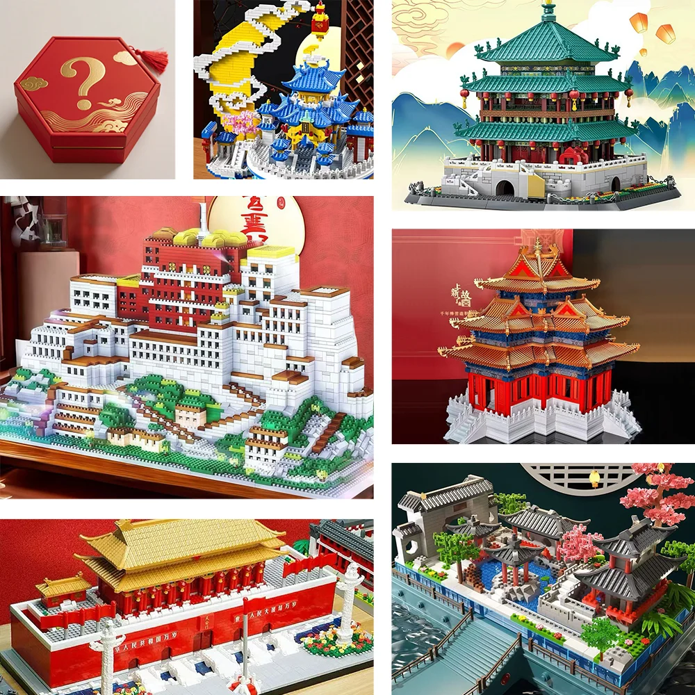 

The random blind box of building blocks offers an immersive surprise from unboxing to assembly, igniting the passion for collect