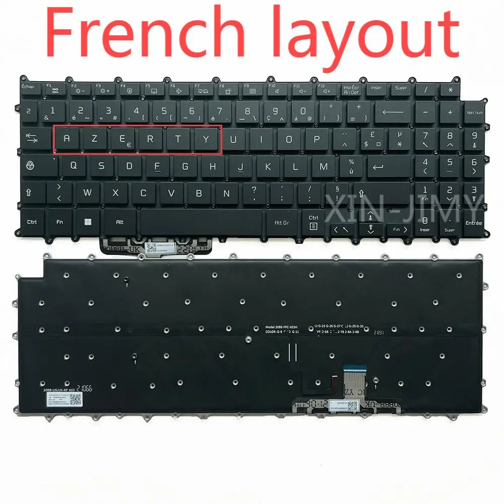 

Клавиатура с подсветкой AZERTY для LG 15Z90P 15Z90P-G 15Z90P-N 15Z90P-K 15Z90P-P 15Z90P-GA70K 15Z90P-GR36K 15Z90P-HR56K с подсветкой
