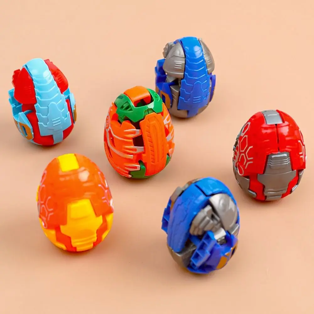 Dinosaur Model Dinosaur Eggs Transforming Toy Creative Plastic Dinosaur Deformation Robot Early Educational Fun