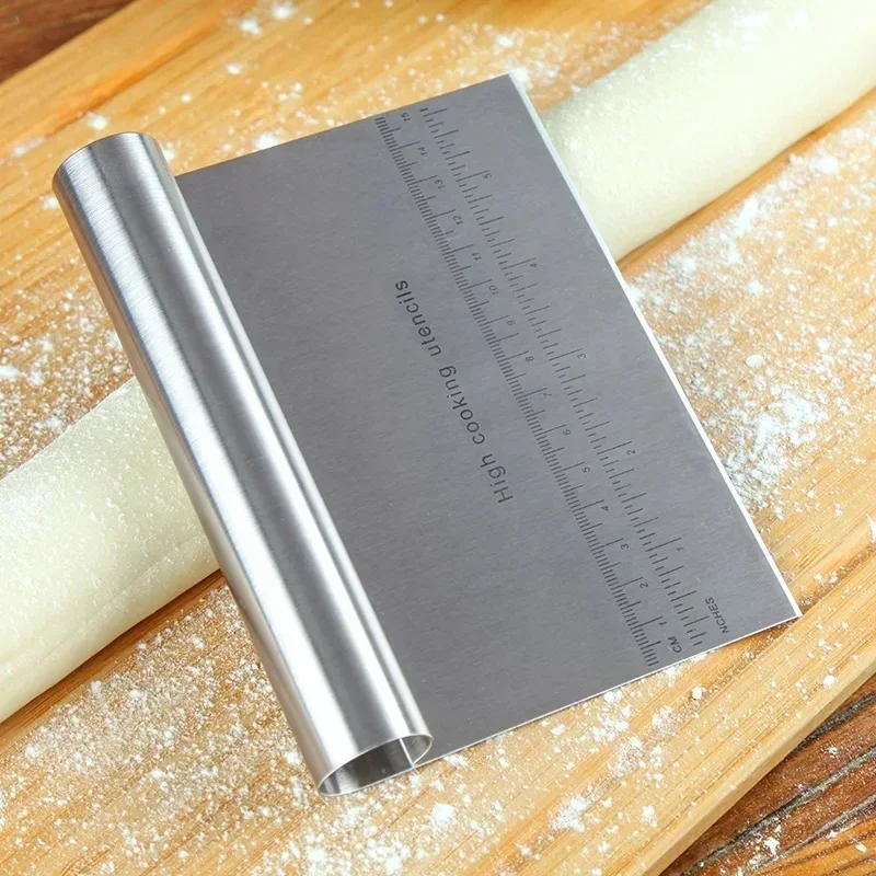 Stainless Steel Pizza Cutter Scraper 4