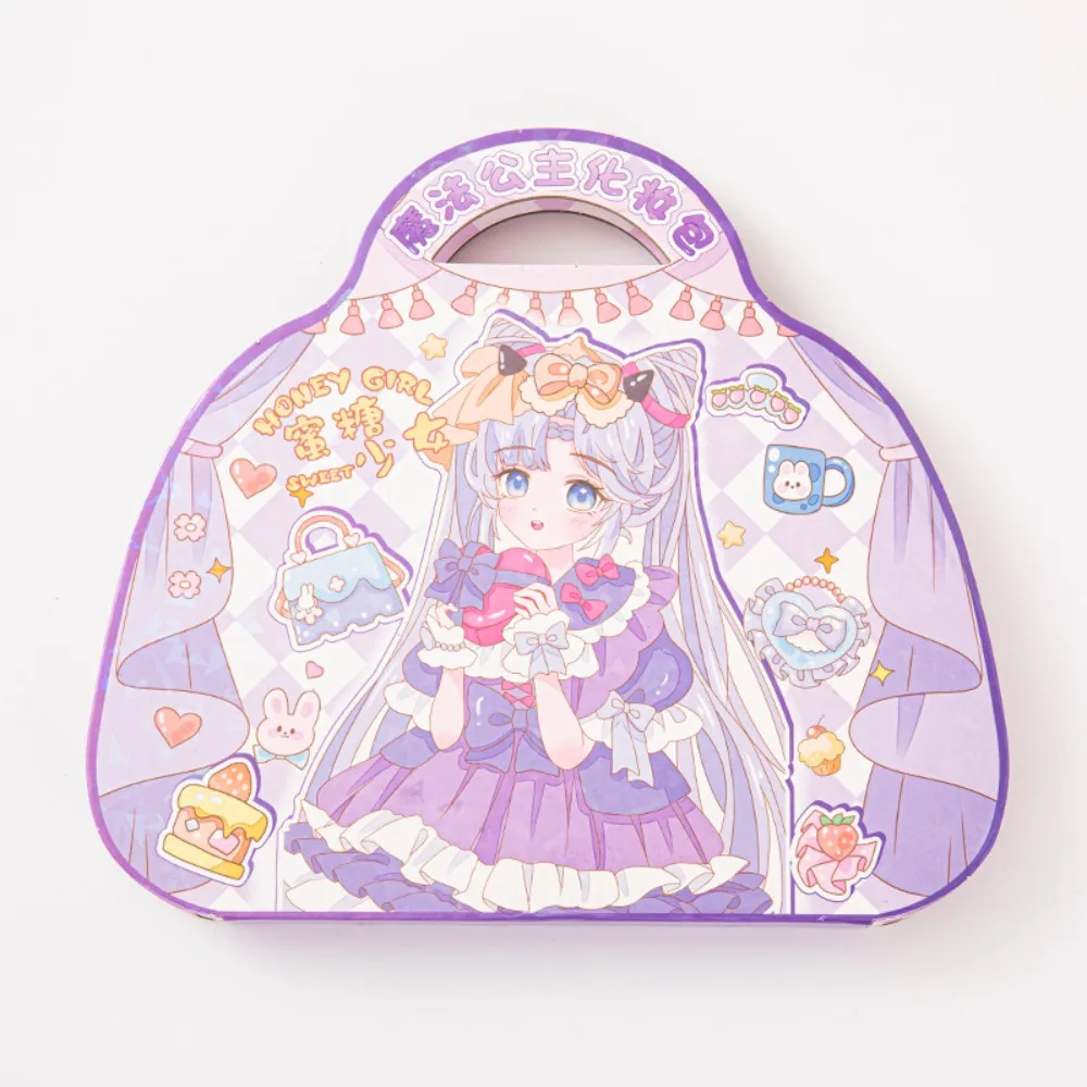 

Album Journal Make Your Own Princess Sticker Personalized DIY Scrapbooking Little Girl Makeup Outfit Stickers Hand Account