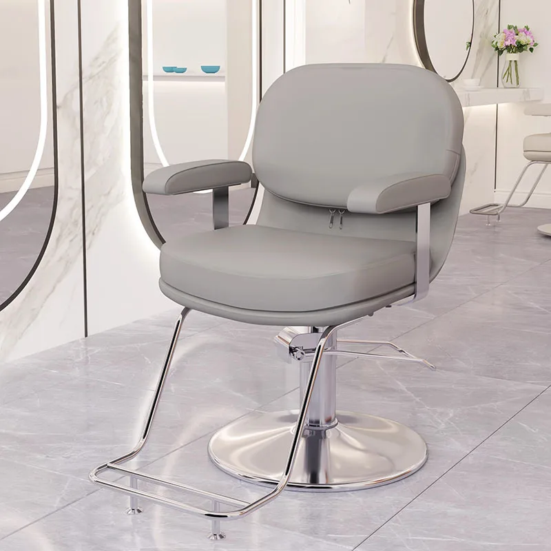 Stylist Ergonomische Kappersstoelen Esthetische Kruk Cosmetische Kapperskappersstoelen Silla De Barbero Salon Apparatuur