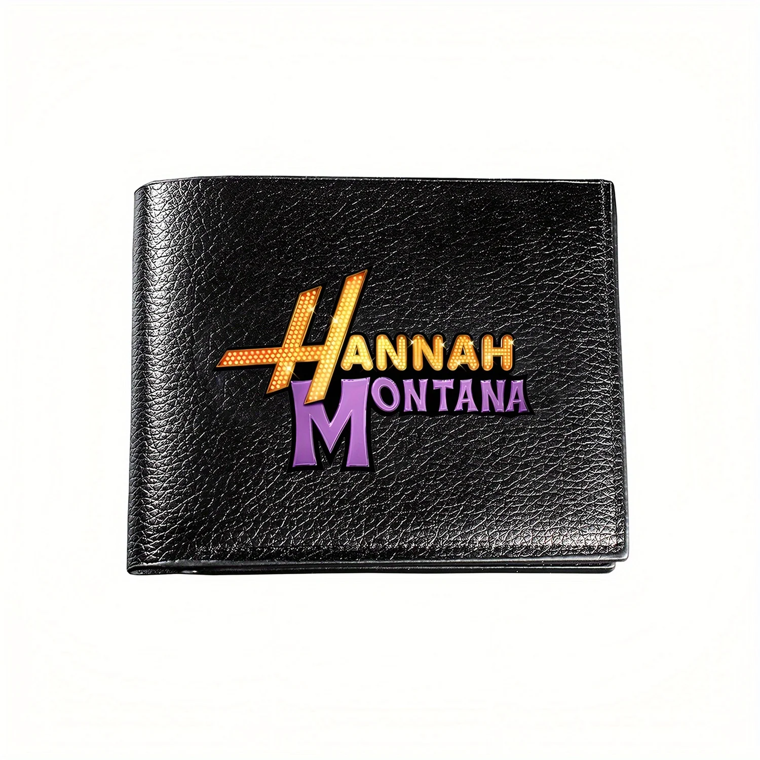 

Стильный кошелек с логотипом Ханна Монтана, деловой мужской повседневный элегантный простой практичный качественный кошелек, стильный графический креативный принт