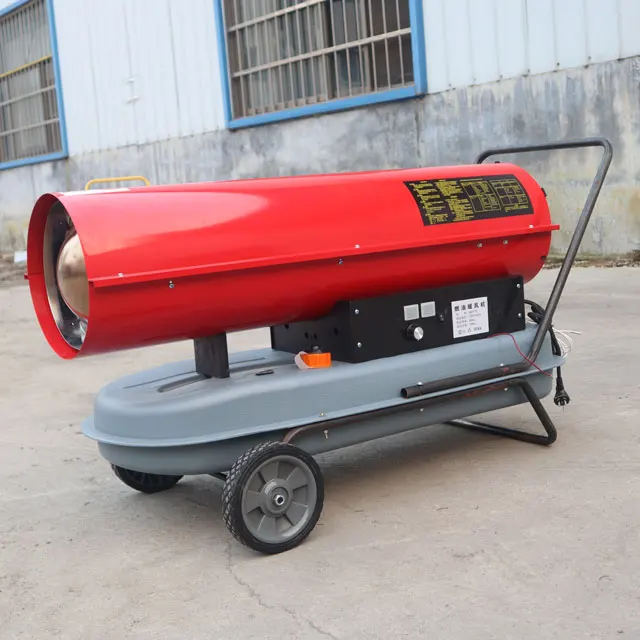 Poultry brooding equipment air heater industrial fuel burning kerosene oil fan heater chicken farm  oil heater