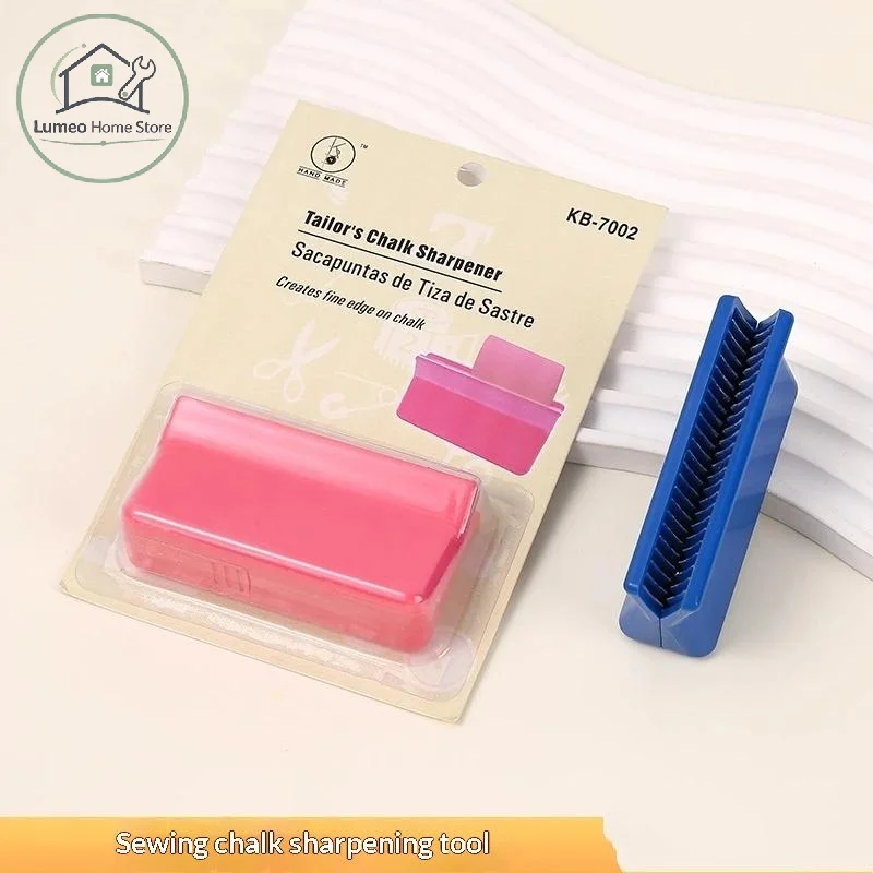 Tailors Chalk Sharpener Anti Slip Design Portable Fabric Chalk Sharpener for Sewing Students Home DIY Garment Making