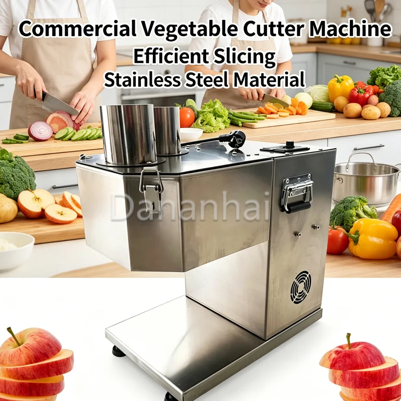 Commercial Electric Multi Functional Potato Slicer Automatic Vegetable Cutter for Carrot Ginger - Kitchen Cutting Machine