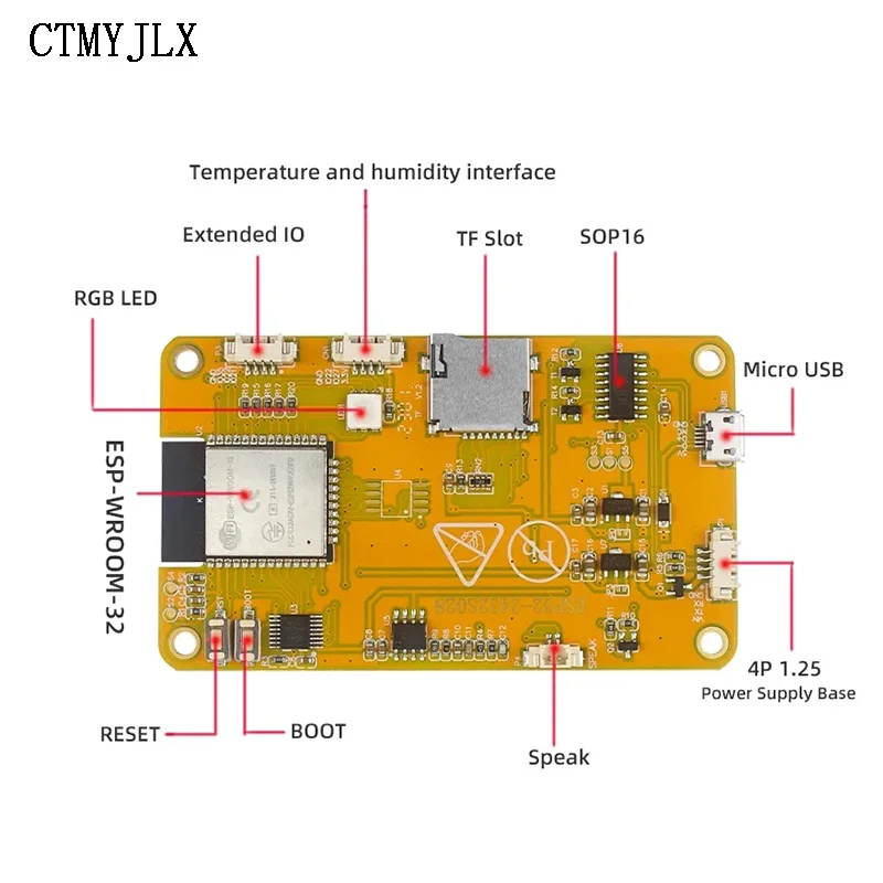 ESP32 شاشة تعمل باللمس 2.8 بوصة TFT وحدة عرض إل سي دي ILI9341 مقاوم شاشة تعمل باللمس مجلس 240x320 ESP32-2432S028R واي فاي وحدة LCD