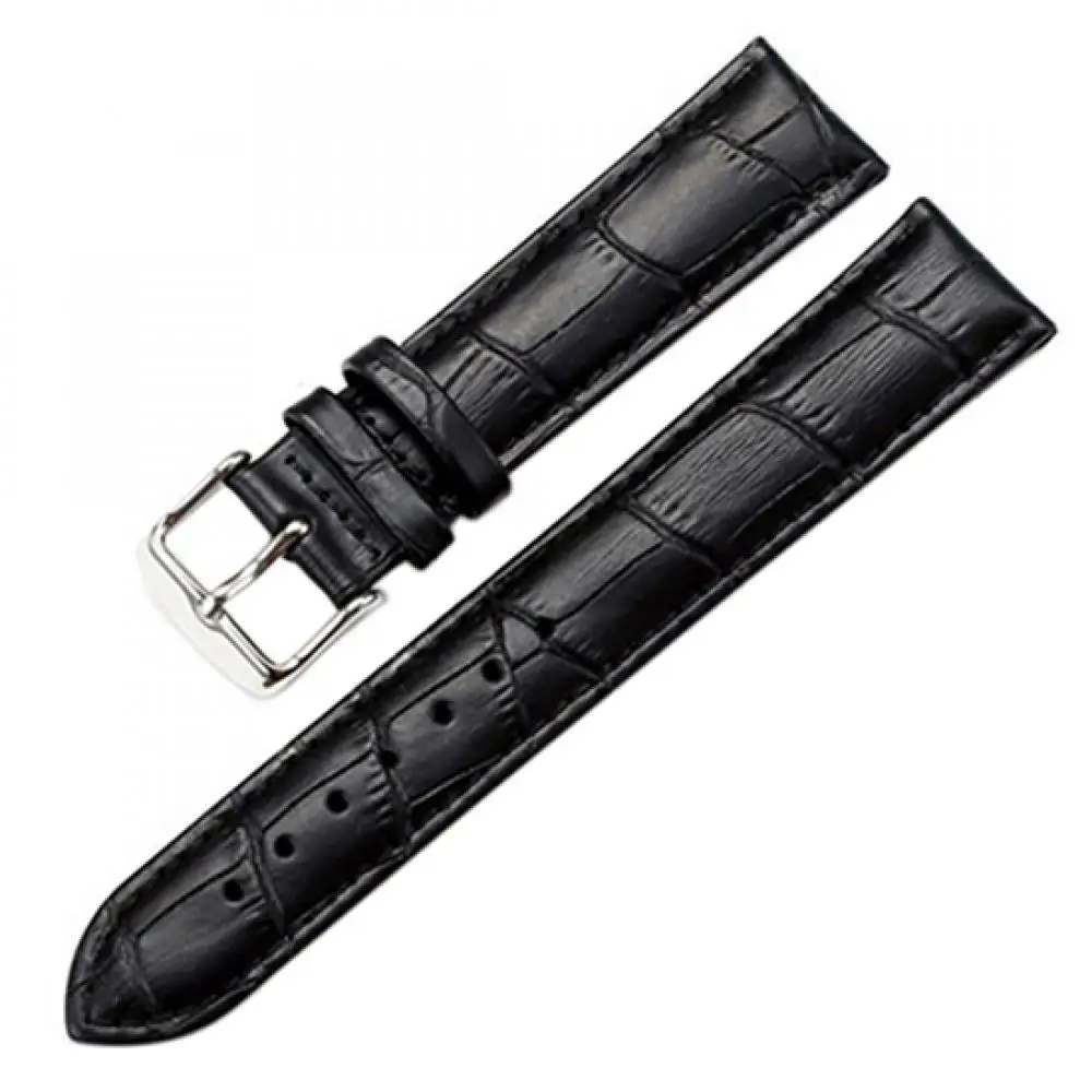 18/20/22mm Vintage Leather Watchbands Faux Leather Watch Strap Buckle Band Wrist Quartz Watch Watchband Bracelet Belt Watch band