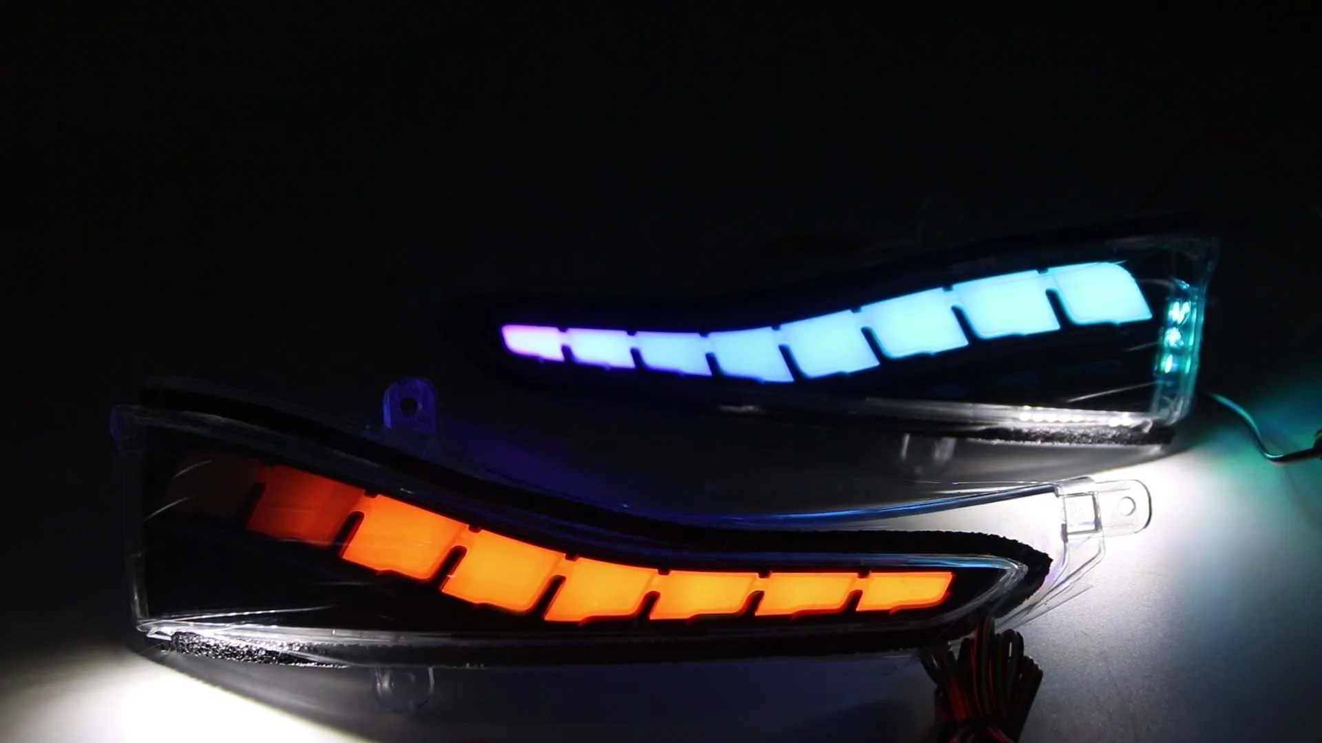 RGB Mirror Light Turn Signal Lamp LED Sequential Flowing Running Lights For Q30 Q50 Q50S/L Q60 Q70 QX30 QX50 QX60