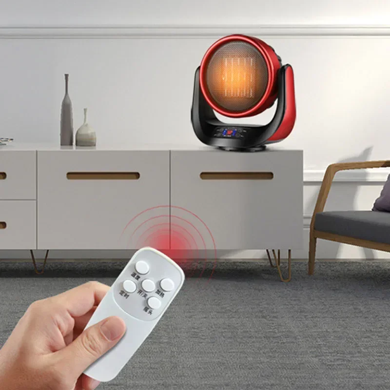 9 Inch Fan Heater Home Heater Office Small Electric Heater Fast Heat Small Sun Energy-saving Electric Heater